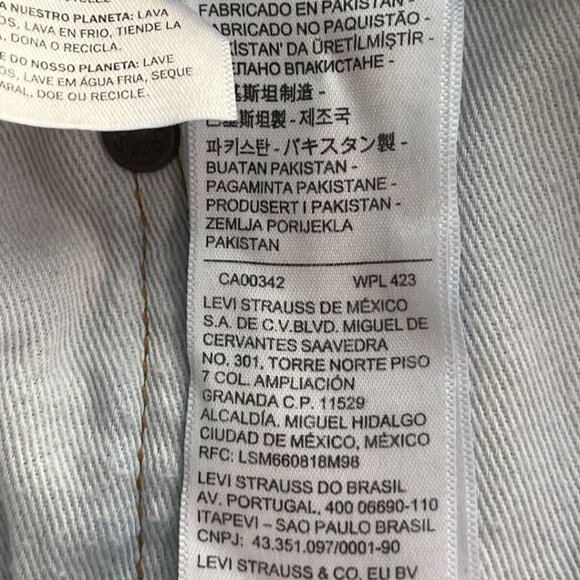 Levis 505 Regular Selvedge Men's Premium Jeans 34x30 - Picture 6 of 7